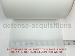 HDPE High Density Polyethylene Plastic Sheet .030″ x 9″ x By The Foot FLEXIBLE