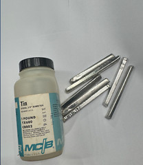 Tin Metal, High Purity, Reagent ACS, Sticks, 1 lb., MCB