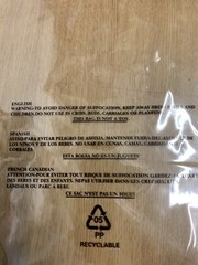 1000 10″x15″ 1.2mil Resealable Clear Poly Bag