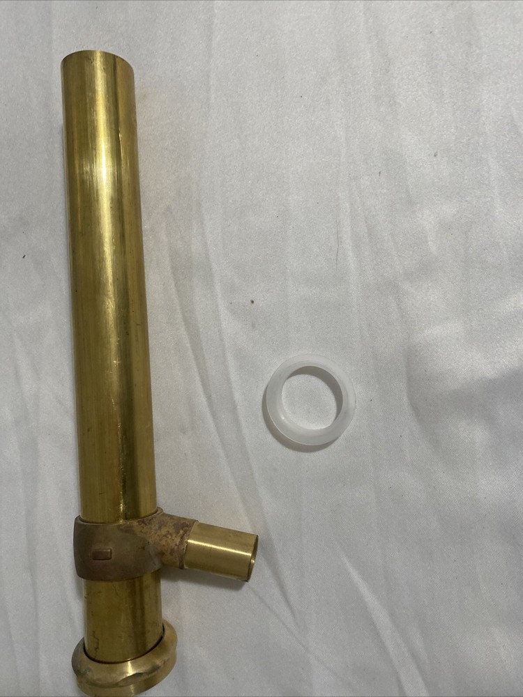 Premier 556008 1-1/2 in. x 12 in. Hi-Way Dishwasher Tailpiece, Rough Brass