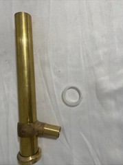 Premier 556008 1-1/2 in. x 12 in. Hi-Way Dishwasher Tailpiece, Rough Brass