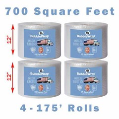 12″ Small Plus (3/16) American Bubble Boy Bubble Wrap – 700 Square feet