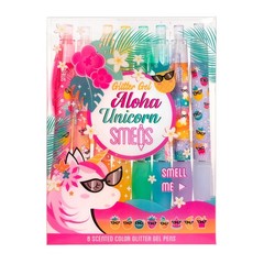 Glitter Gel Smens (Aloha Unicorn) – 8 Count (Pack of 1), Aloha (8 Count)