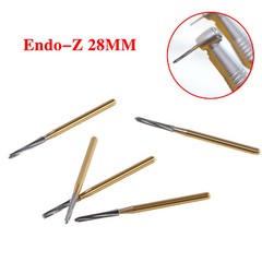 Dental Endo-Z Bur Carbide Tungsten Surgical Cutter Drill Burr 1.0*28mm 5pcs/pack