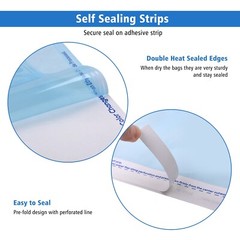 OneMed Self-Sealing Sterilization Pouches 2.25″x5″ Medical Sterile Bags 200/Box