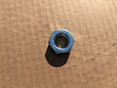 100+ 11.3 Pounds of 3/4-10 Hex Nuts Thin Zinc Plated Steel (GNCC)