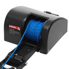 35lbs Electric Anchor Winch with Roller & Remote Control for Boat Marine Winch