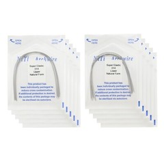 100PCS Dental Orthodontic Niti Arch Wire Natural Form Arches Round Rectangular