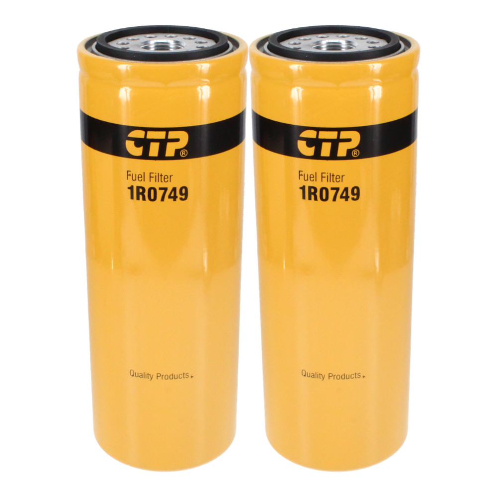 2PCS 1R0749PK2 Fuel Filter fits Case 586C 160M 24H 375 621F 16HNA 16M3 235B 235C