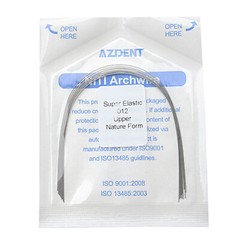 (USA) Dental Orthodontic Niti Super Elastic Arch Wire Round Nature Form 012-020
