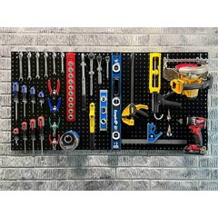 Triton Products Tpb-2Bk (2) 24 In. W X 48 In. H X 1/4 In. D Black Heavy-Duty