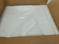 25 pcs! 15″ in x 42″ in Extra Heavy Duty 6 Mil Thick Long Poly Bags Heat-Seal HR