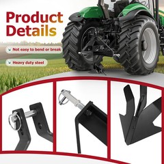 Steel Middle Buster Heavy Duty For Category 1 3 Point Quick Hitch Tractors Plow
