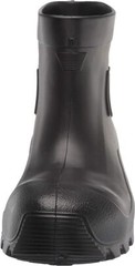 BLACK WATERPROOF Hunting Fishing Farming Mud Safety Toe PROTECTIVE WORK BOOTS
