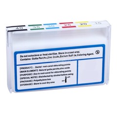 AZDENT Dental Gutta Percha Points Taper 0.02/0.04/0.06 15#-40# For Endo Use