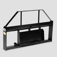 Titan Attachments Mini Skid Steer Pallet Fork Frame, Rated 4000 LB, Quick Tach