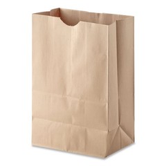 General SK1652 12 x 7 x 17 1/6 BBL Grocery Paper Bags – Kraft (500/Bndl) New