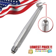 NSK Style Dental 45 Degree Surgical High Speed Handpiece Push Button 4 Holes OR