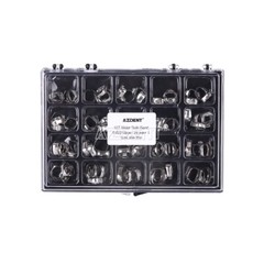 80Pcs AZDENT Dental Orthodontic 16#-35 Bands with Buccal Tube 1st Molar Roth.022