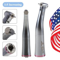 Dental Electric Highspeed Handpiece 1:5 Fiber Optic Contra Angle E-Type