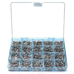 Dental Orthodontic Metal monoblock Bracket Braces Mini Roth 022 345 hooks 50Set