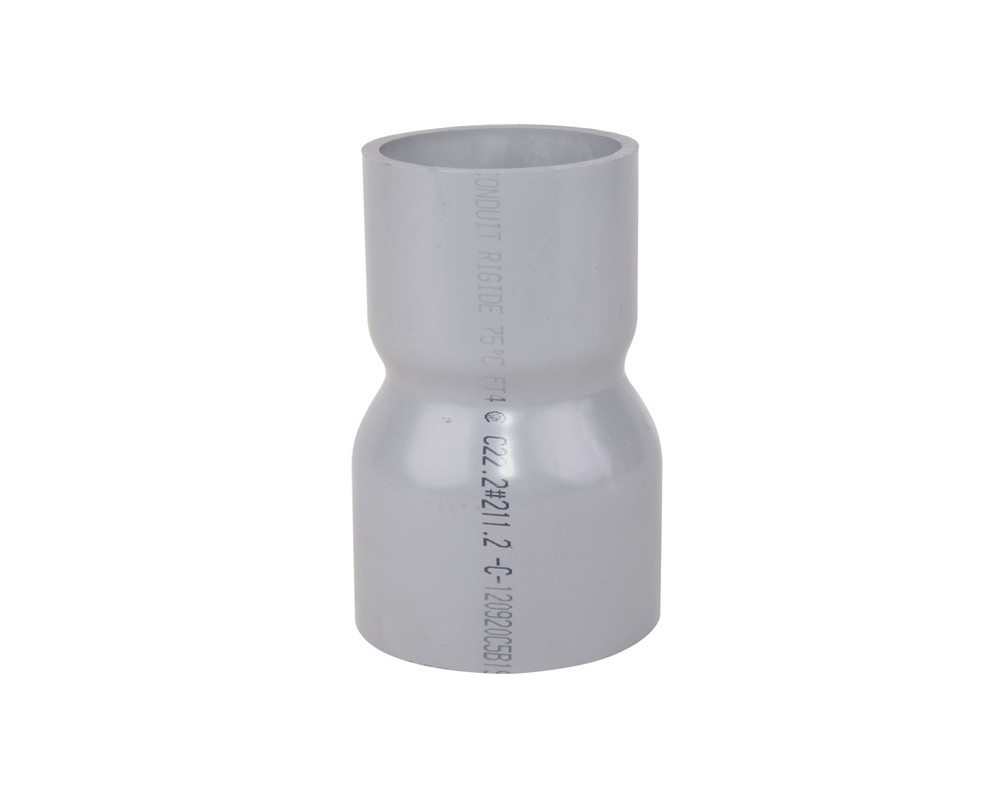 IPEX 077335 Fabricated Swedge Reducer Coupling, 3 x 2-1/2 in, PVC