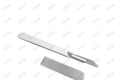 STERILIZED DISPOSABLE SCALPELS #21 PACK OF 10-SINGLE USE – DISSECTING, SURGICAL