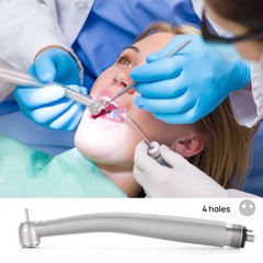 Dental Fiber Optic LED E-generator high speed handpiece Turbine 2Hole/4Hole