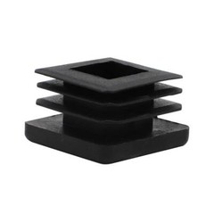 10pc 1″ 1 Inch Square Plastic Plug Tubing Post End Cap Chair Glide Inserts 1×1