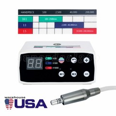 Dental Brushless LED Electric Micro Motor /1:5 1:1 Handpiece LED Fiber Optic NSK