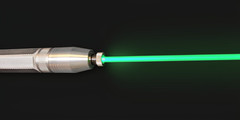 500mW Green Laser – Silver Bullet Edition – 5-Modes – Sharp Diode – Pocket Sized