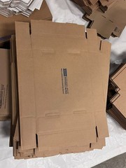 Lot of NEW “Bags Unlimited” Vinyl Record Mailer Boxes plus Shipping Fillers