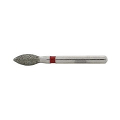 Dental Football Diamond Bur 368/023F Fine Grit FG High Speed Burs Red 257-023