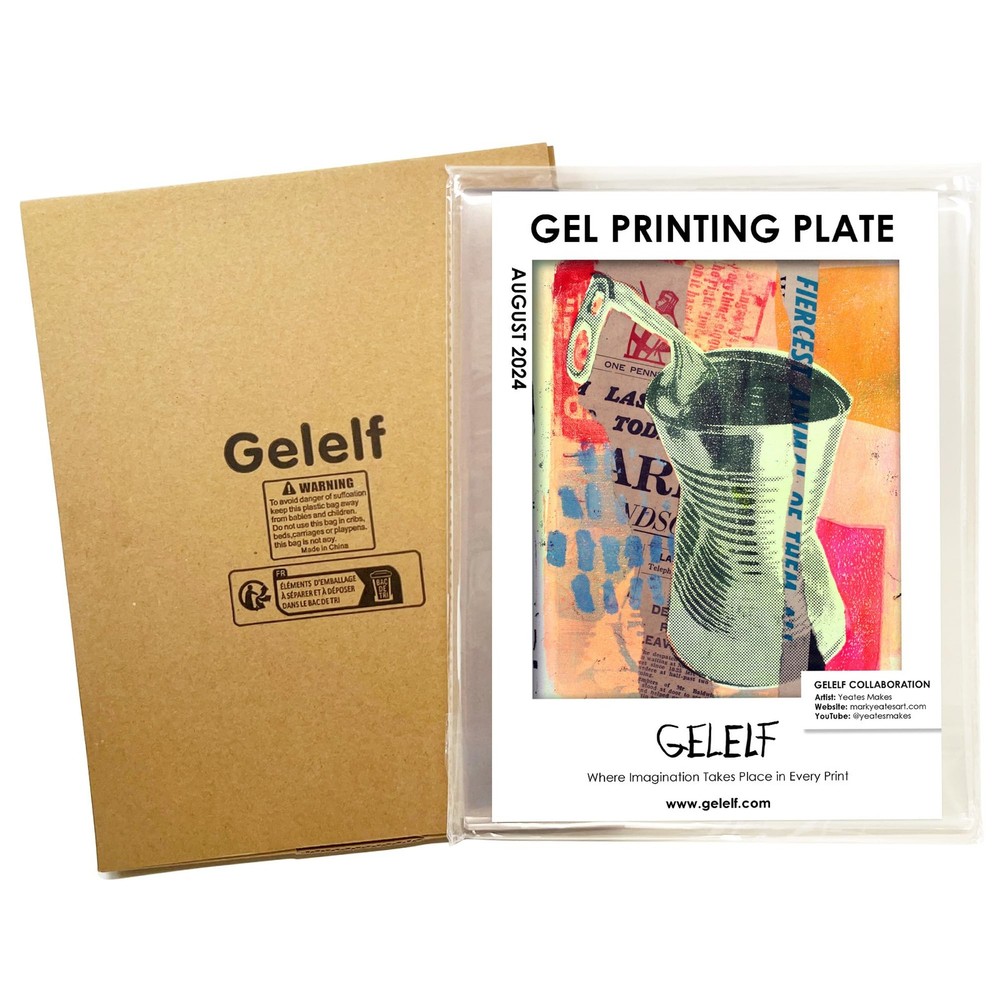 Upgraded Printing Plate 12″x12″ – No Aging & Bubbling, Reusable Plates for Mo…