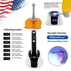 Dental 1:1 Contra Angle LED Fiber Optic Handpiece NSK Style USA