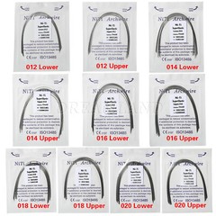 Arcos de Dental Ortodoncia Redondos Niti Arco de Alambre Su Arch Wire USA