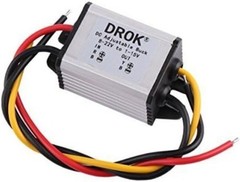 Waterproof DC Buck Converter Voltage Regulator 8-22V to 3-15V 5V 12V 3A Adjus…