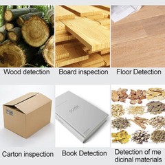 Digital LCD Wood Moisture Meter Detector Tester Wood Firewood Paper Cardboard。