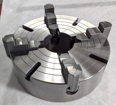 12″ Independent 4 Jaw Lathe Chuck D1-6 Mounting 3.74″ Through Hole 429-4126