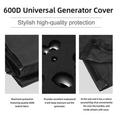 Generator Cover While Running Heavy Rain Universal Waterproof Dustproof Protect
