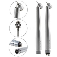 Dental 45° LED E-generator High Speed Handpiece / 1:4.2 Increasing Contra Angle