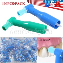 100-1000* Dental Prophylaxis Prophy Angles Disposable Latex-Free Soft / Firm Cup