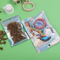 Resealable Smell Proof Bags Clear Ziplock Food Storage Bag Foil Mylar Pouch