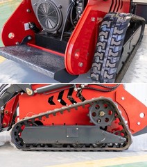 Mini Skid Steer Loader 23HP EPA Engine Three pumps 2645 lbs FREE Ship Unloading