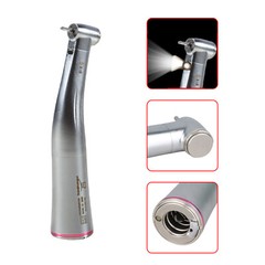 Dental 1:5 Fiber Optic LED Contra Angle Handpiece Internal four spray fit NSK to