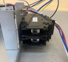 York 100-490853-04 1PH 3.6/4.8KW 208/240V 17.3/20.0Amps Electric Heat Assembly