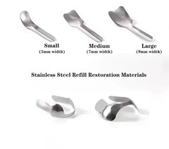 Dental Anterior Matrix Bands Sectional Contoured Twin Matrices Proximal Strips