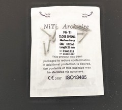 10PCS/Pack Dental Orthodontic Closed Coil Spring 0.012*12mm SALE