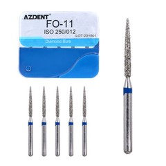 100pcs Fresas De Diamante FG Dental Para Pieza De Mano De Alta Velocidad Medio
