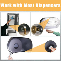 21-Piece Dispenser Key Set for Various Paper Towel & Soap Dispensers